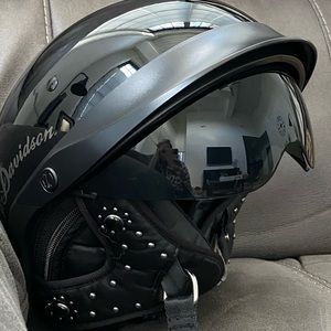 Harley Davidson impulsive dialfit B03 half helmet